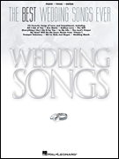 The Best Wedding Songs Ever piano sheet music cover Thumbnail